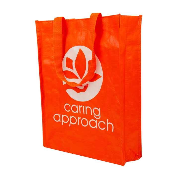 Supermarket Shopping Laminated Non Woven Tote Bag
